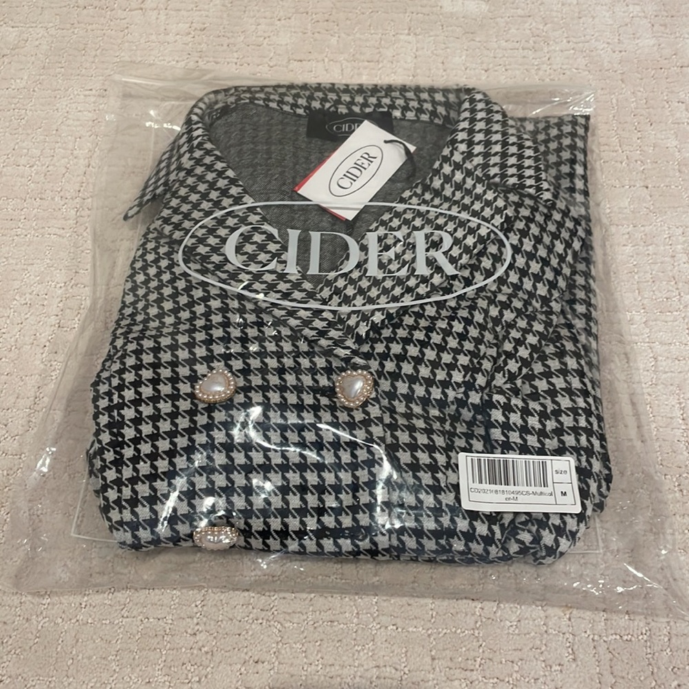 Cider Lady Houndstooth Set sz Medium - Picture 6 of 8